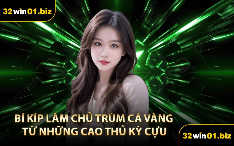 Bí kíp làm chủ Trùm Cá Vàng từ những cao thủ kỳ cựu