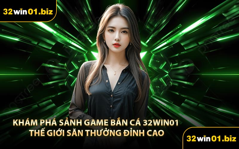 Khám Phá Sảnh Game Bắn Cá 32Win01 Thế Giới Săn Thưởng Đỉnh Cao
